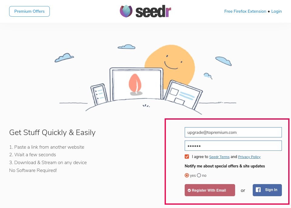 Seedrの使い方:初心者向けチュートリアル
